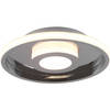 LED Plafondlamp - Badkamerlamp - Trion Asmaya - Opbouw Rond 28W - Spatwaterdicht IP44 - Dimbaar - Warm Wit 3000K - Mat