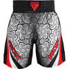 RDX Sports BSS Boxing Training Shorts Satin R1 - Rood - XL - Polyester