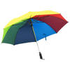 vidaXL Paraplu automatisch inklapbaar 124 cm meerkleurig
