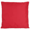 1x Buiten/woonkamer/slaapkamer kussens in het rood 45 x 45 cm - Sierkussens