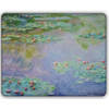Dunne Fleecedeken - Plaid – kunst - 150 x 120 cm - Waterlelies van Claude Monet
