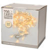 Kerstverlichting - transparant - 720 leds - warm wit - 54 m - Kerstverlichting kerstboom