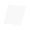 1x stuks Hobby etalage karton wit van 48x68 cm - Hobbykarton