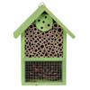 Groen insectenhotel huisje 20 cm - Insectenhotel