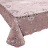 Oud roze tafelkleden/tafellakens 137 x 180 cm rechthoekig - Tafellakens