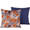 Sierkussensloop Set 2 x Quilt Blue Ribbon 40 x 40 cm