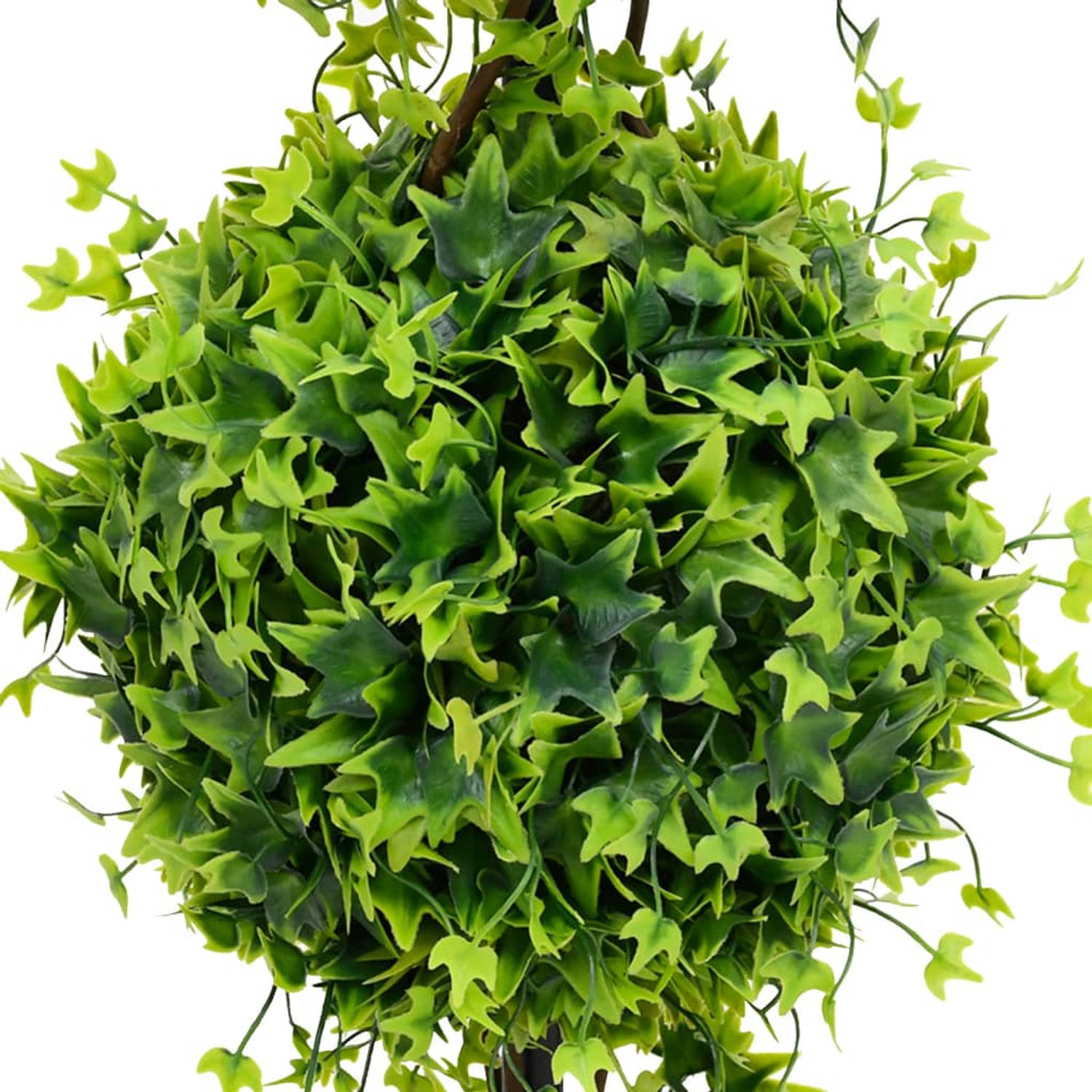 The Living Store Kunstplant met pot buxus 100 cm groen - Kunstplant