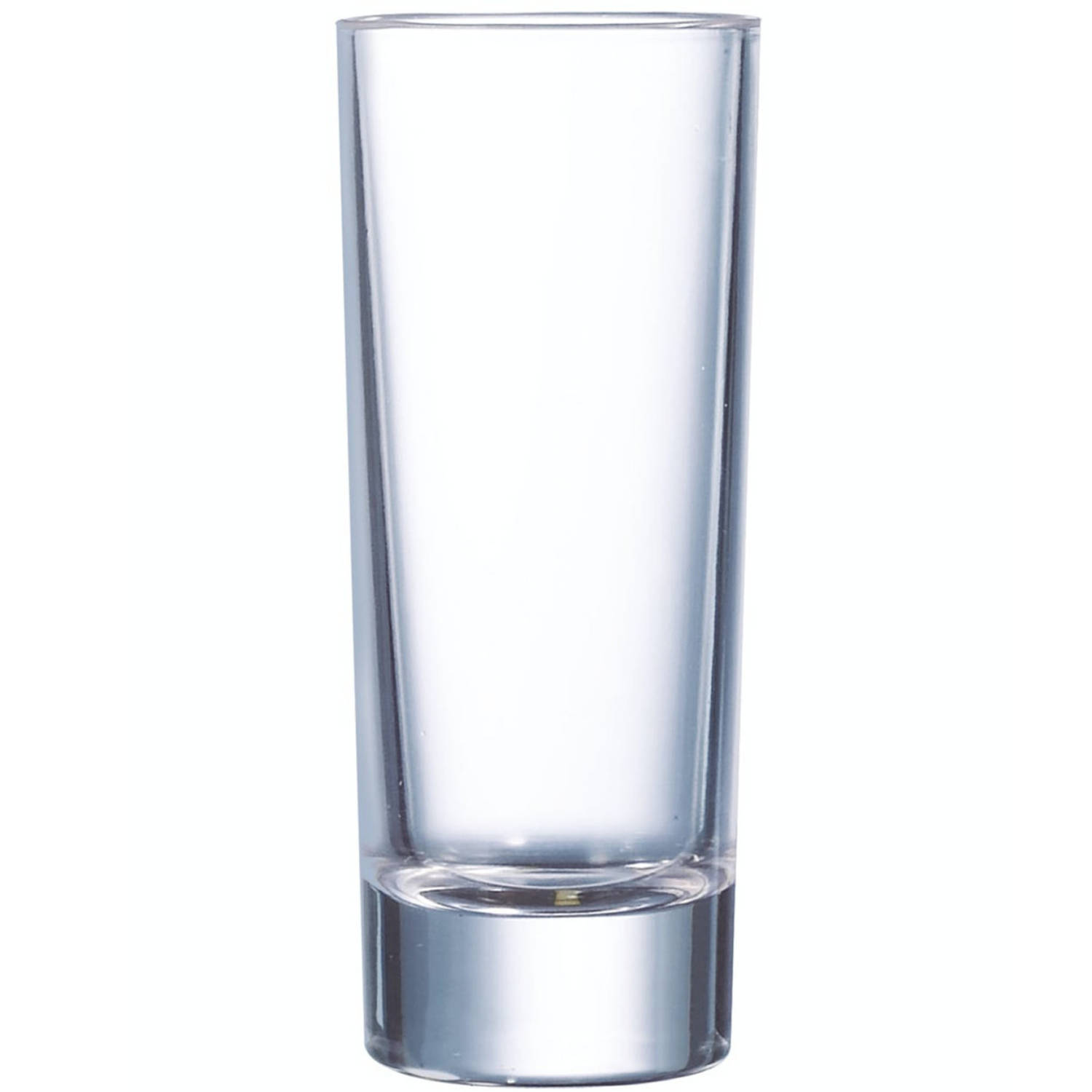 12x Stuks shotglazen/shotglaasjes van glas ml - Shotglaasjes | Blokker