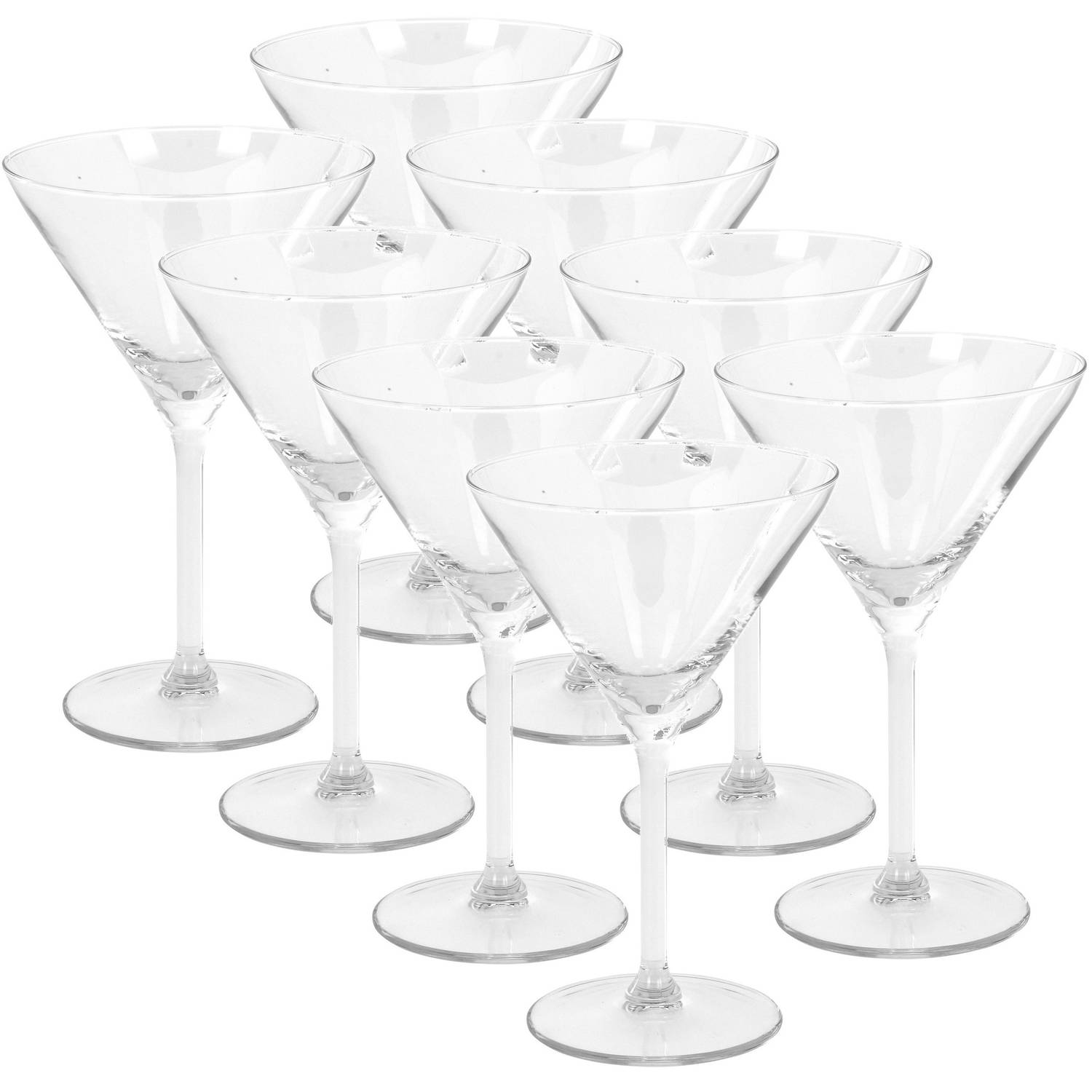 8x Cocktailglazen-martiniglazen 260 Ml Van Glas Cocktailglazen
