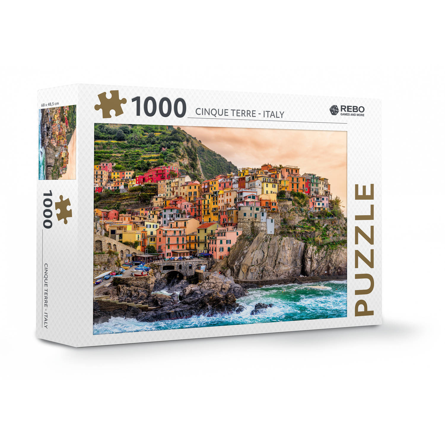 Rebo Productions legpuzzel Cinque Terre Italy 1000 stukjes