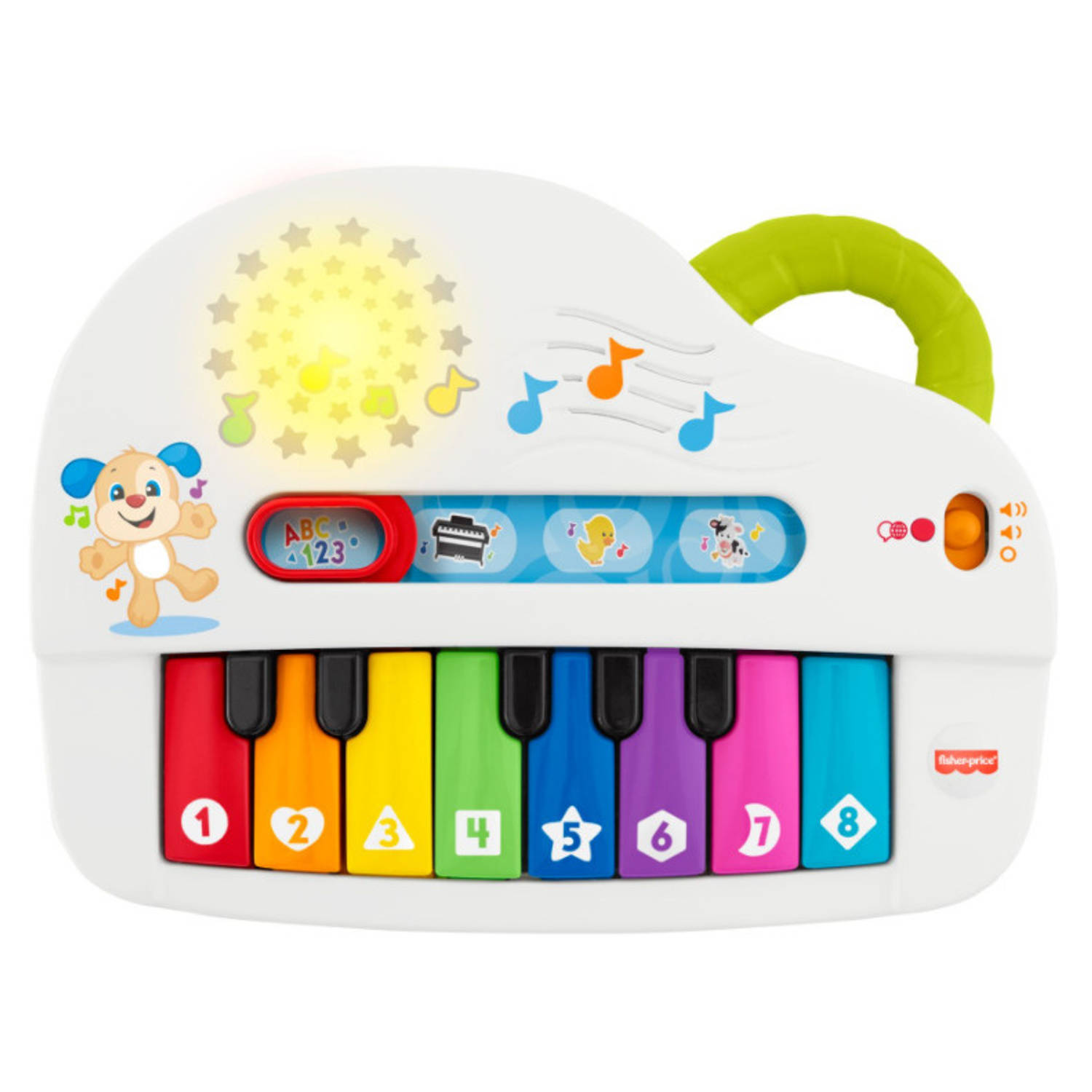 Fisher Price piano Laugh & Learn junior 27 x 25 x 6 cm wit
