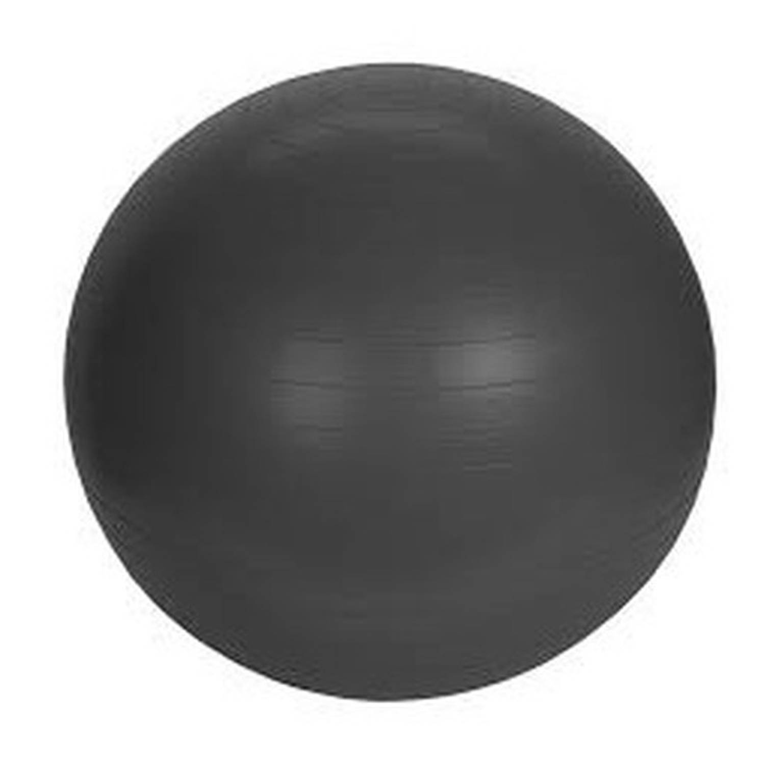 Grote Zwarte Yogabal Met Pomp Sportbal Fitnessartikelen 75 Cm Fitnessballen