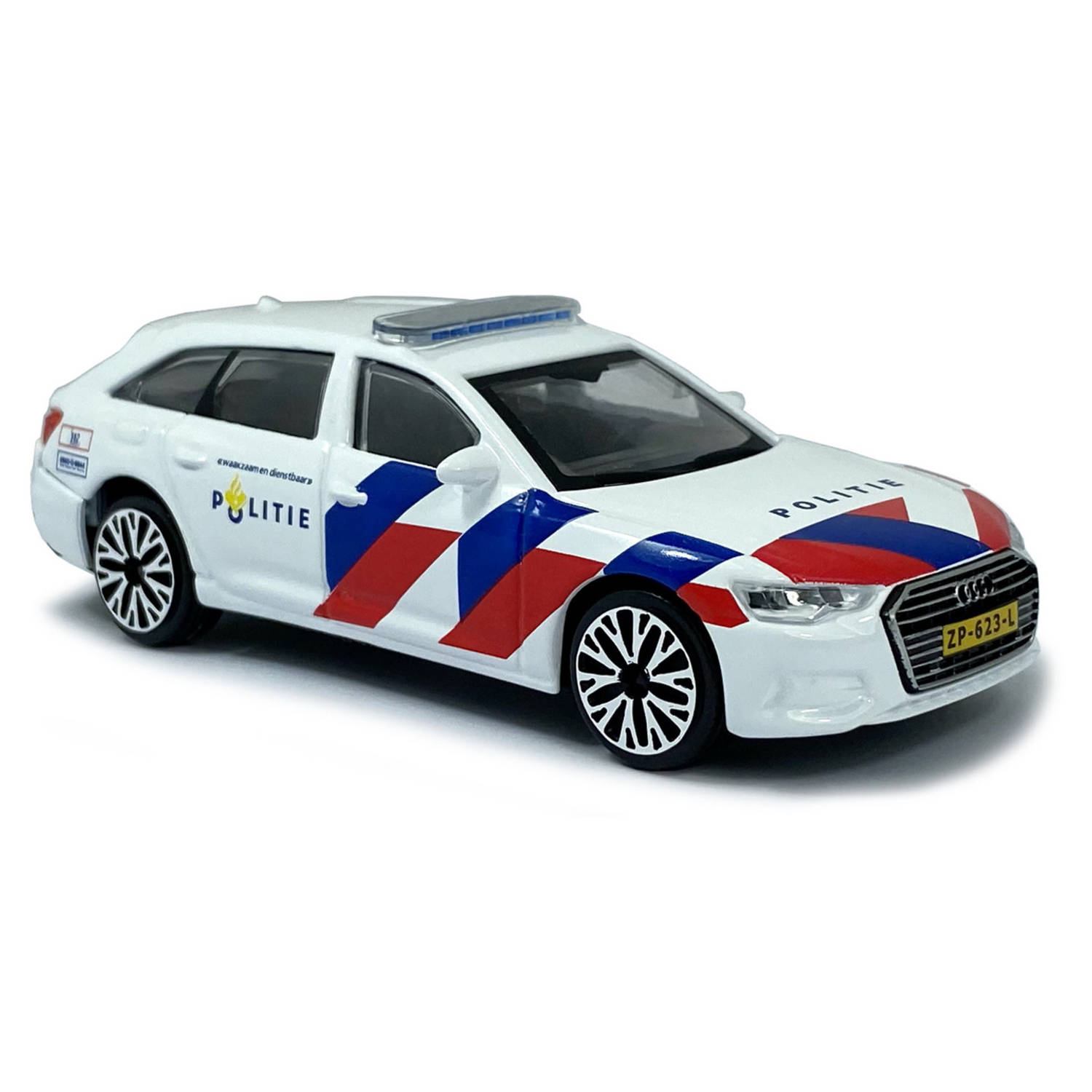 Modelauto Audi A6 Politie Nederland 2019 Schaal 1:43-11 X 4 X 3 Cm Speelgoed Auto's