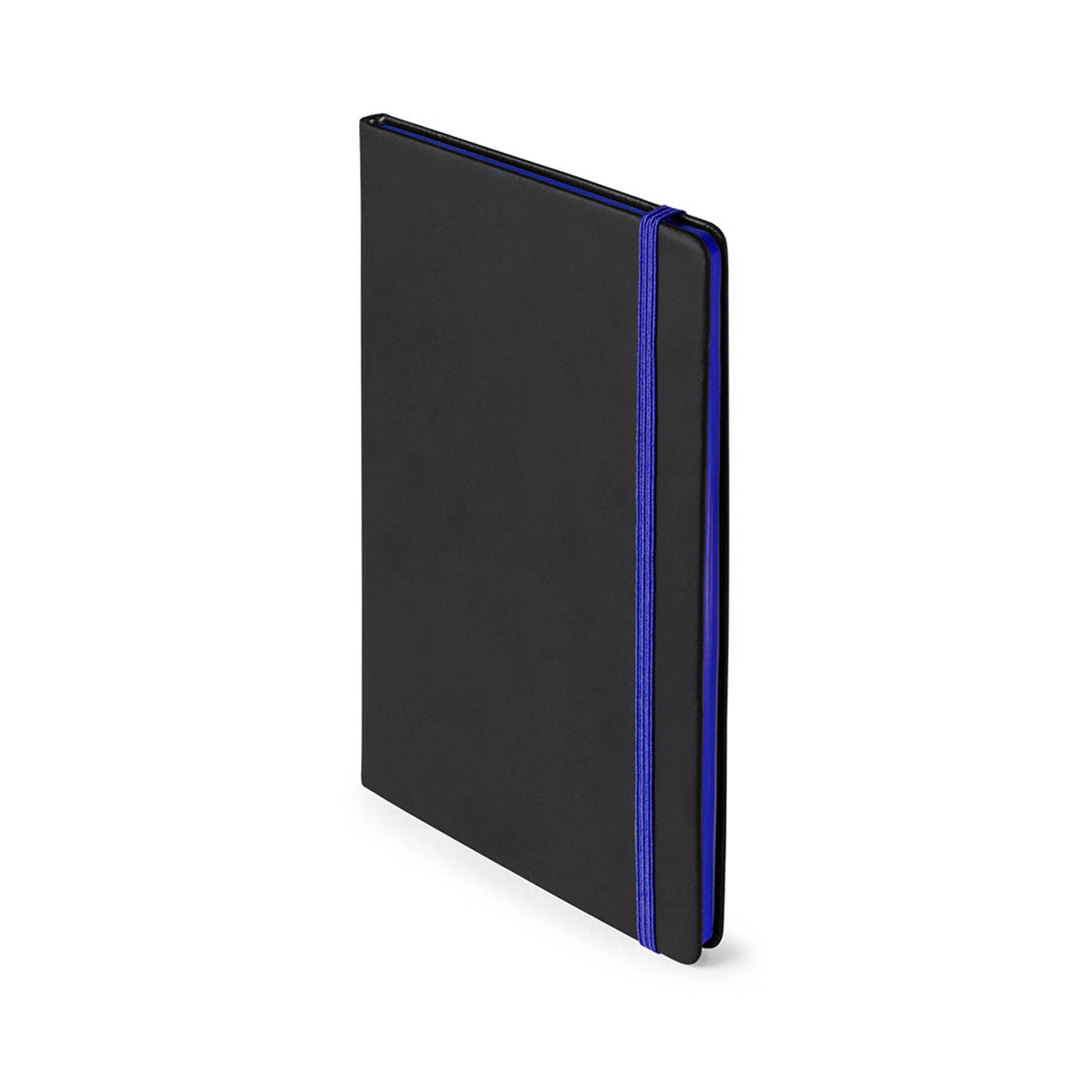 Notitieboekje met blauw elastiek A5 formaat - Notitieboek