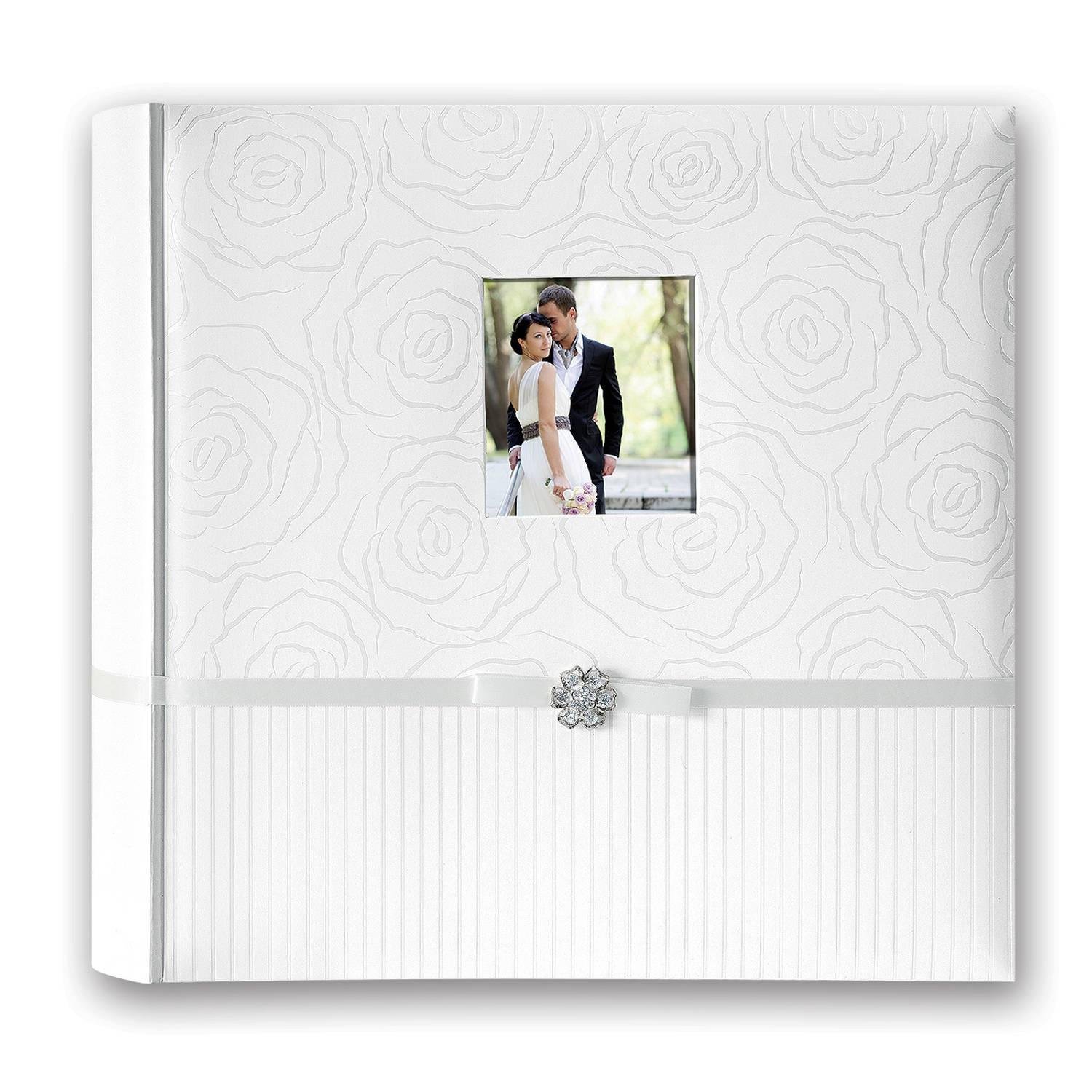 Luxe fotoboek/fotoalbum Annabella bruiloft/huwelijk met 50 paginas wit 32 x x 6 cm Fotoalbums