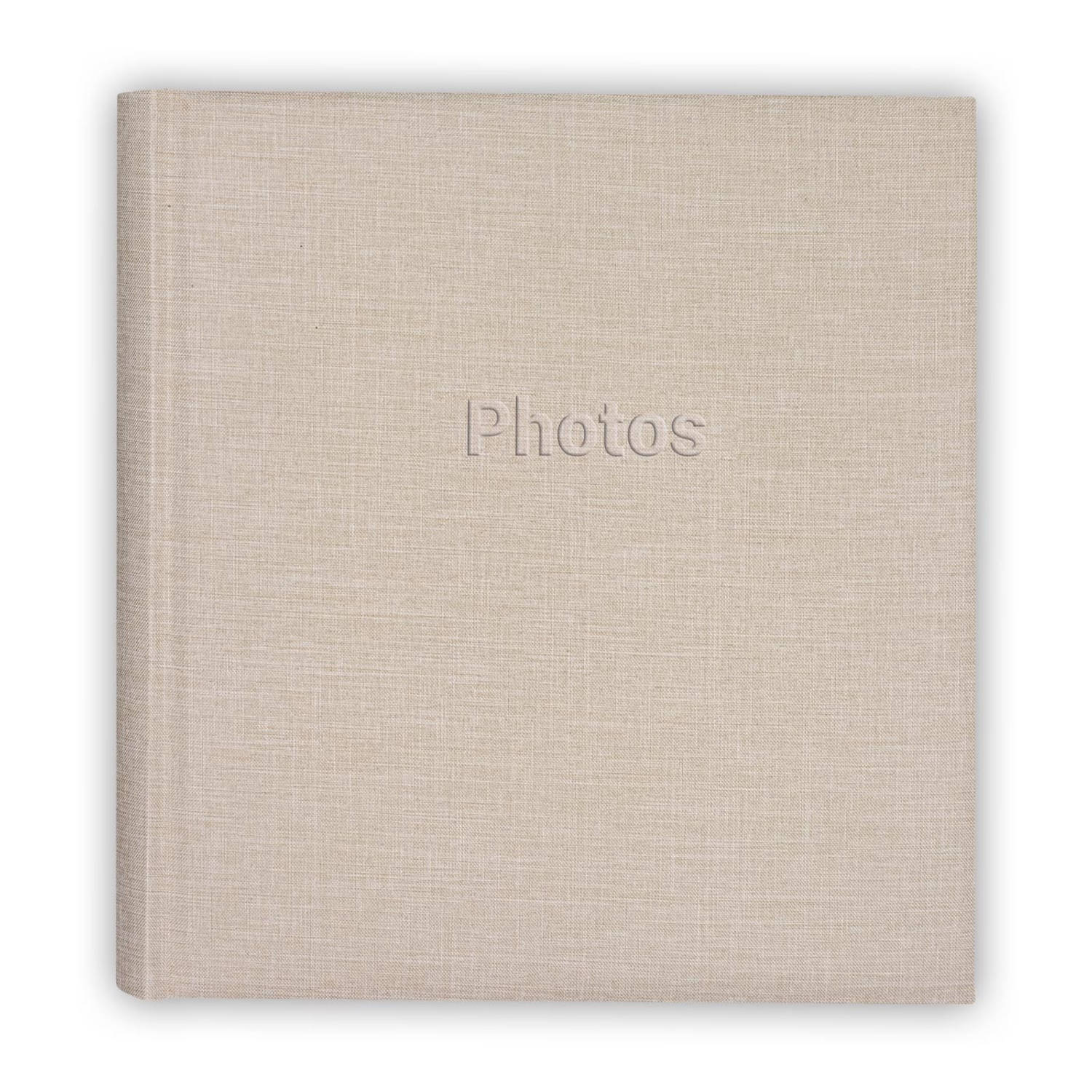 Fotoboek-fotoalbum Met 30 Paginas Creme 29 X 31 X 4 Cm Fotoalbums