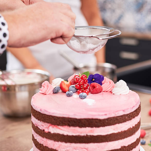 Rösle Keuken - Passeerzeef Fijn Ø 16 cm - Roestvast Staal - Zilver