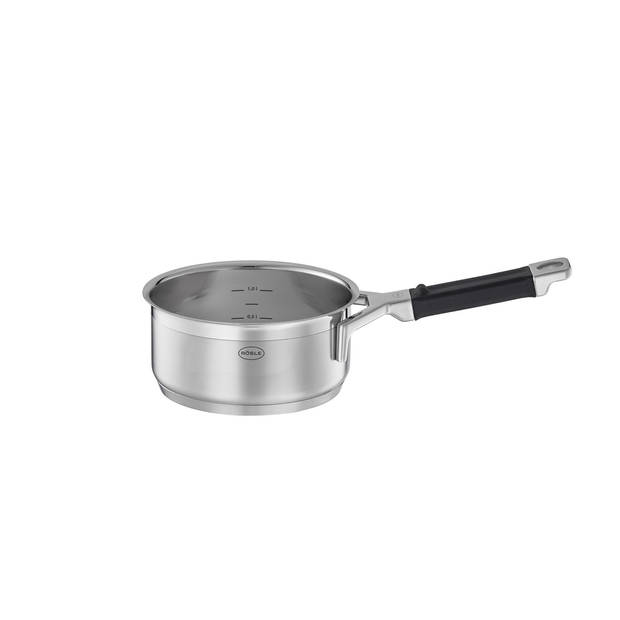 Rösle Keuken - Silence Pro Steelpan 1,4 liter - Roestvast Staal - Zilver