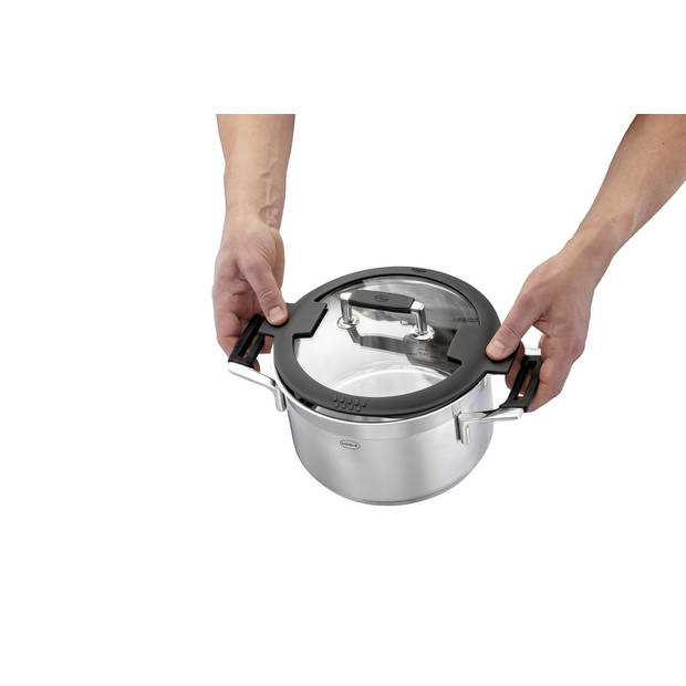 Rösle Keuken - Silence Pro Kookpan 3,5 liter - Roestvast Staal - Zilver