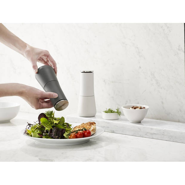 Joseph Joseph - Giftset Serve It In Style Saladeschaal en Molen Set van 2 Stuks - Kunststof - Grijs