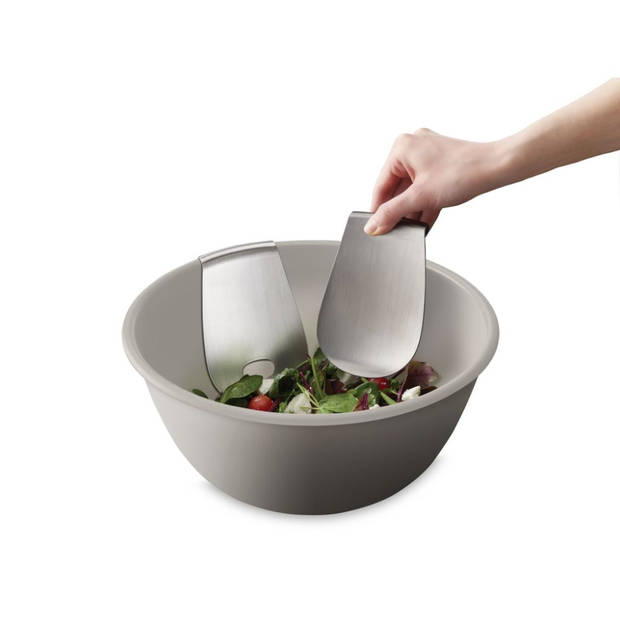 Joseph Joseph - Giftset Serve It In Style Saladeschaal en Molen Set van 2 Stuks - Kunststof - Grijs