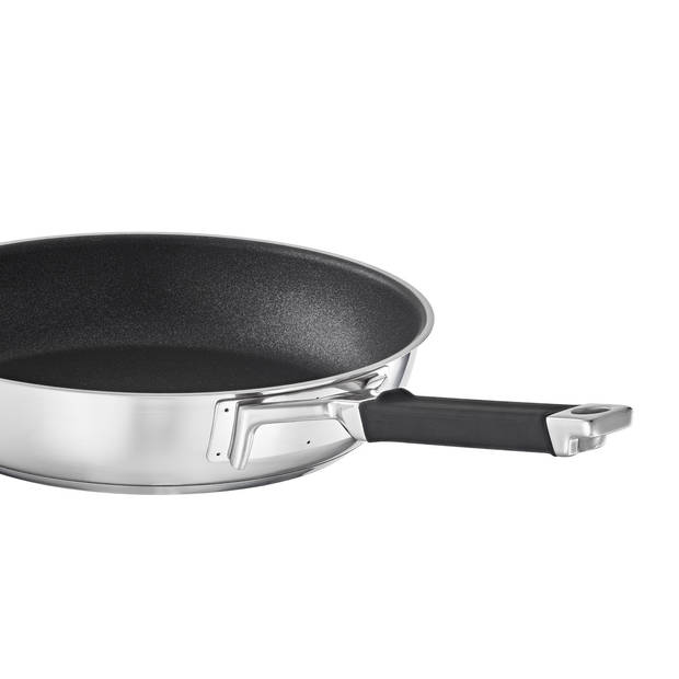 Rösle Keuken - Silence Pro Koekenpan Ø 32 cm ProResist - Roestvast Staal - Zilver