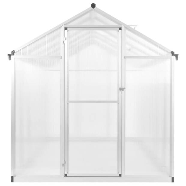 The Living Store Broeikas Serre - 362 x 190 x 195 cm - Aluminium frame - Polycarbonaat panelen