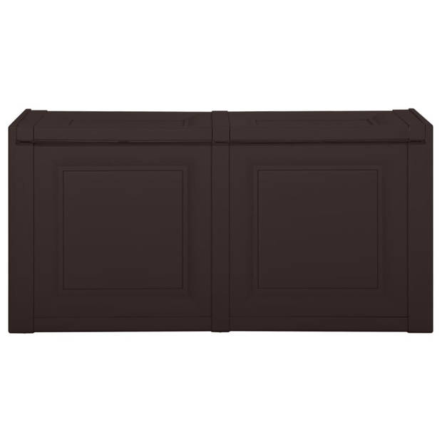 vidaXL Kussenbox 85 L 86x40x42 cm bruin