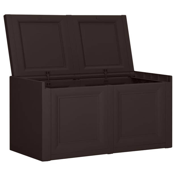 The Living Store Opbergbox 86x40x42 cm - 85L - Bruin - PP