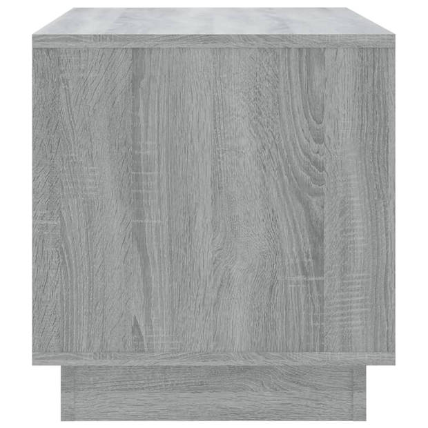 vidaXL Tv-meubel 70x41x44 cm bewerkt hout grijs sonoma eikenkleurig