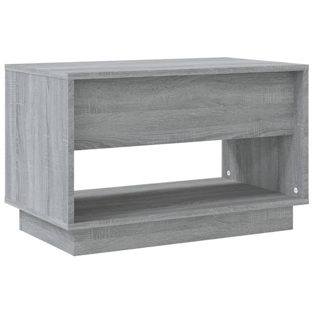 vidaXL Tv-meubel 70x41x44 cm bewerkt hout grijs sonoma eikenkleurig