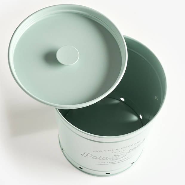 Mintgroene aardappelemmer 21 cm - Voorraadblikken