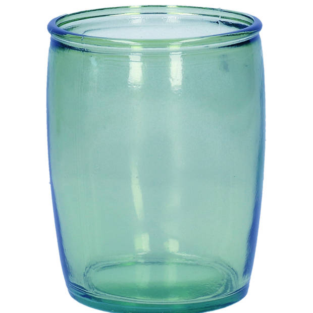 Glazen drink set blauw met schenkkan en 4 glazen - Drinkglazen