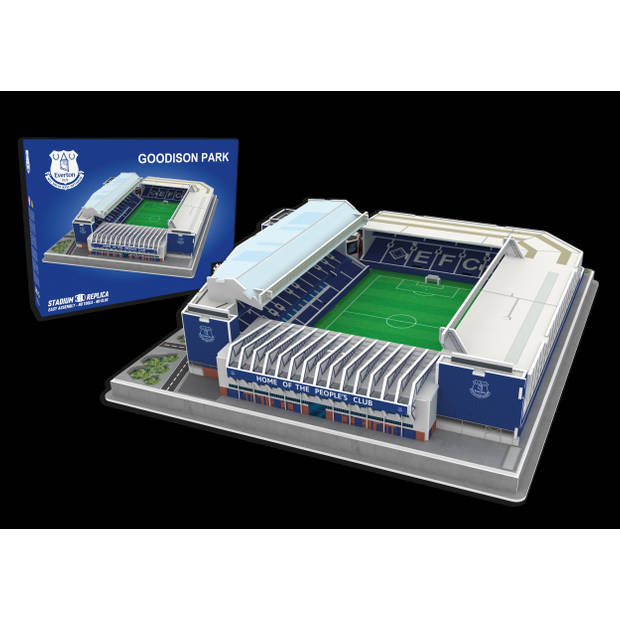 Pro-Lion 3D puzzel Goodison Park Everton 37 cm blauw 87 stukjes