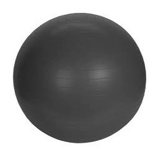 Zwarte sportbal/pilatesbal homegym artikelen - Fitnessballen