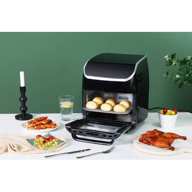 Swiss Pro+ Digitale Power Airfryer Oven 12L - 12 Liter