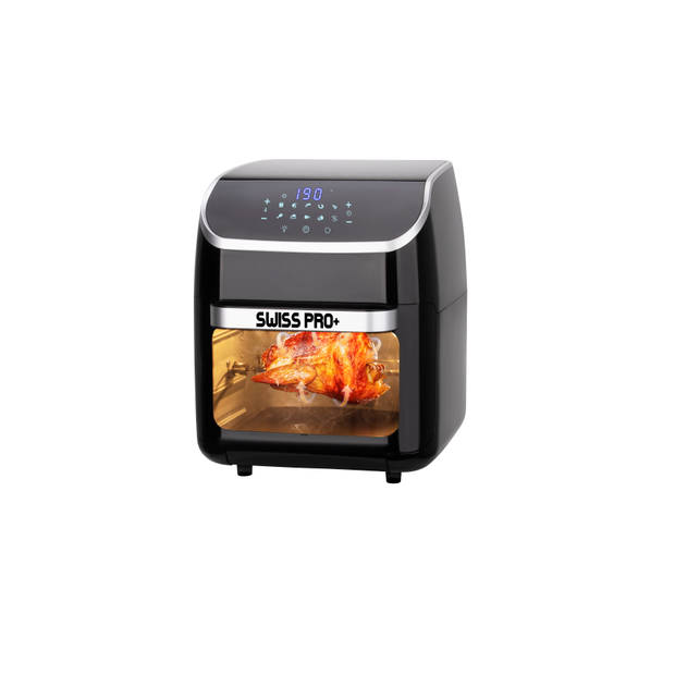 Swiss Pro+ Digitale Power Airfryer Oven 12L - 12 Liter