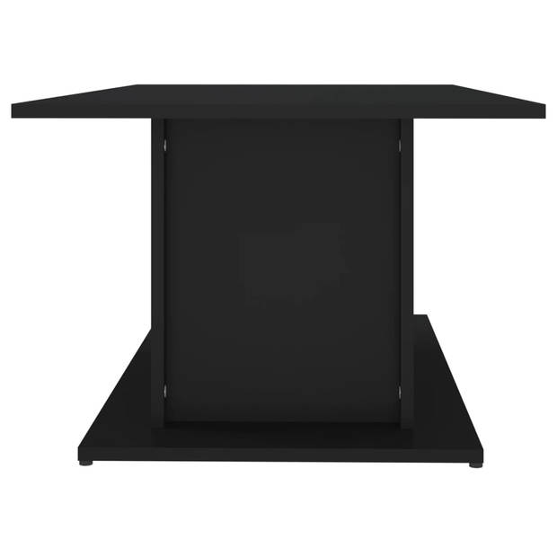 vidaXL Salontafel 102x55,5x40 cm bewerkt hout zwart