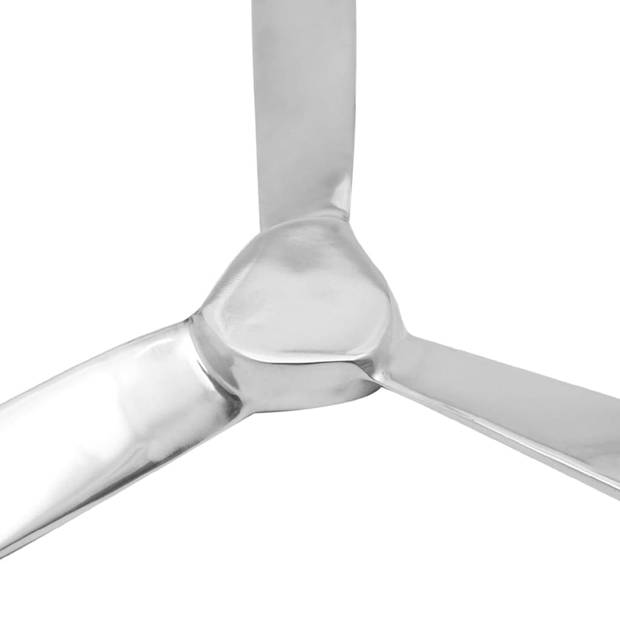 vidaXL Propeller voor aan de muur 70 cm aluminium zilver