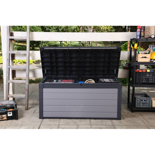 Keter Premier Opbergbox - Grijs - 570L - 152x72.5x70cm