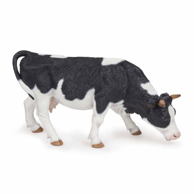 Plastic speelgoed figuren setje van 2x bonte koeien 14 cm - Speelfiguren