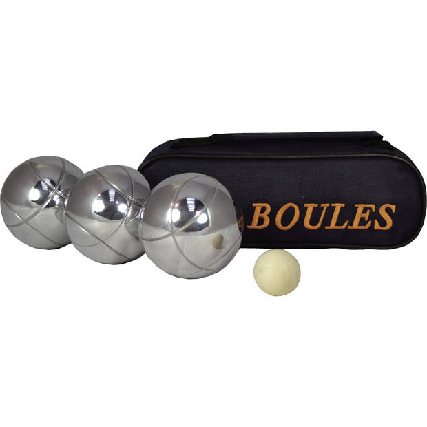 Kaatsbal ballen gooien jeu de boules set in draagtas - Jeu de Boules