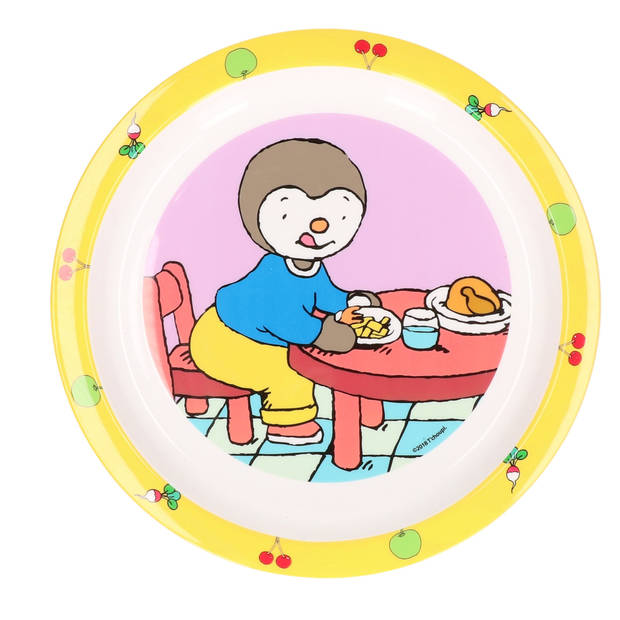 Kinder ontbijt set Tchoupi - lunchset voor kids - Serviessets