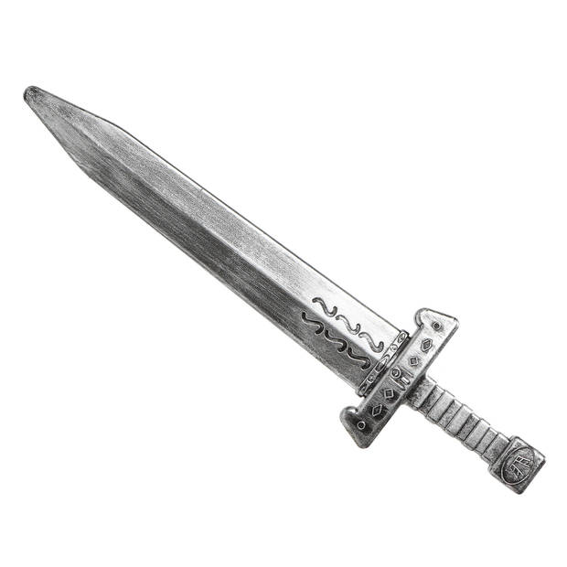 Ridder/krijger verkleed set wapens zwaard 48 cm/Schild 45 cm voor volwassenen/kids - Verkleedattributen