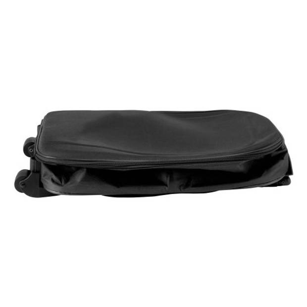 Koffer op wieltjes zwart 46 cm - Reiskoffers