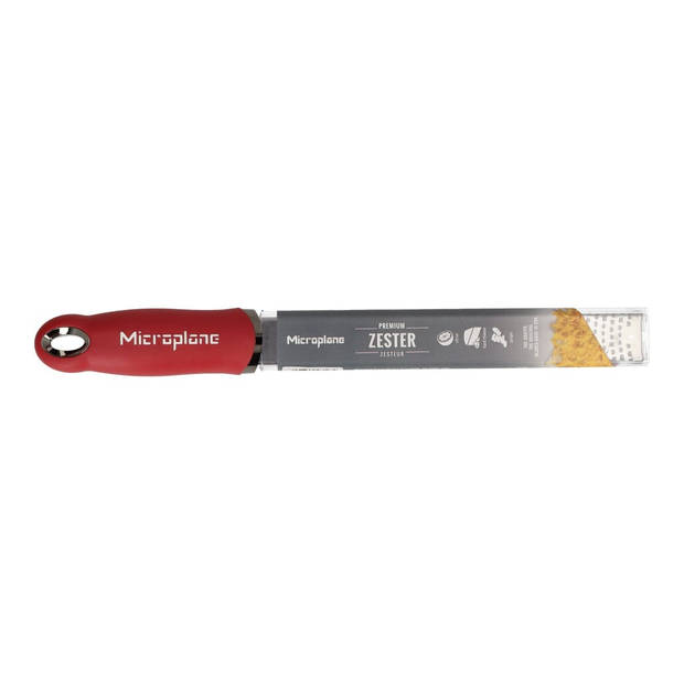 Microplane Rasp Premium Classic - Fijn - Pomegranate Red