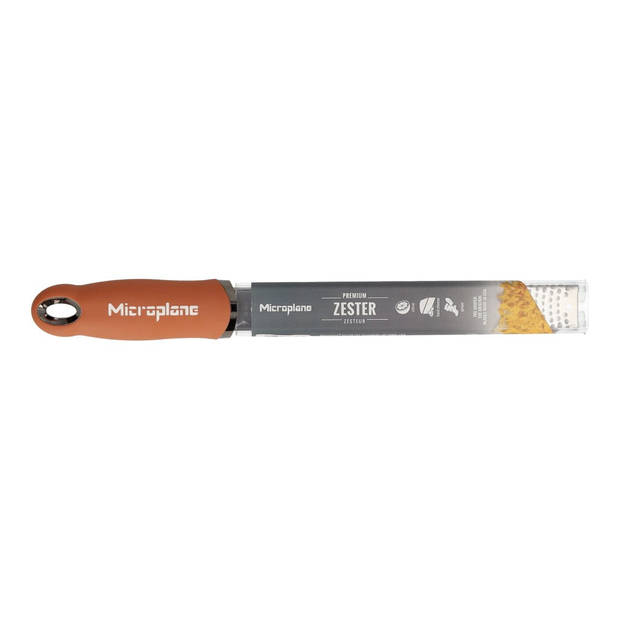 Microplane Rasp Premium Classic - Fijn - Cinnamon Orange