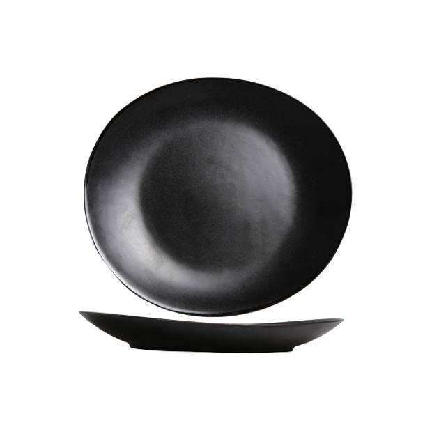 Cosy & Trendy Dinerbord Vongola Black - 28 x 26 cm