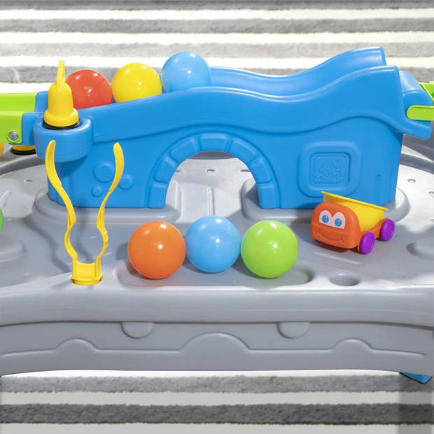 Step2 Ball Buddies Truckin' & Rollin' Speeltafel voor kinderen met ballen Kinder speelgoed van kunststof met