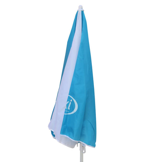 AXI Parasol ?125 cm voor kinderen in blauw & wit Compatibel met AXI picknicktafels, watertafels & zandbakken